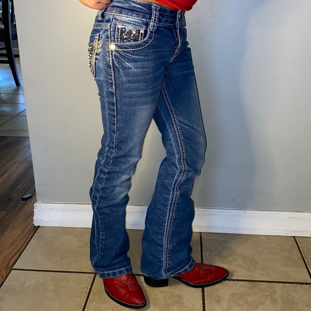 Rodeo girl cowgirl jean Sz:7